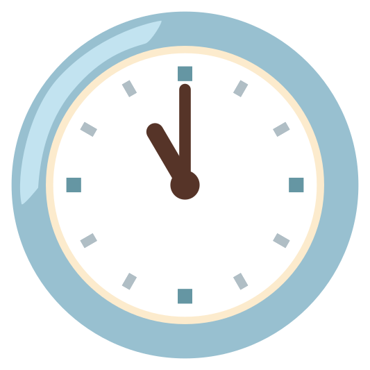 The eleven o’clock emoji.
