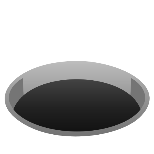 The hole emoji.