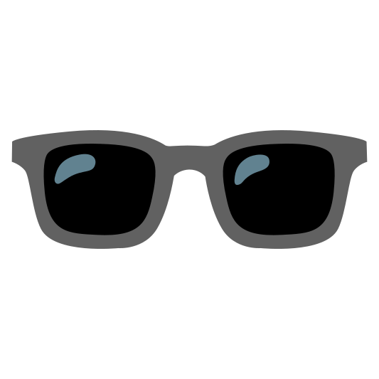 The sunglasses emoji.