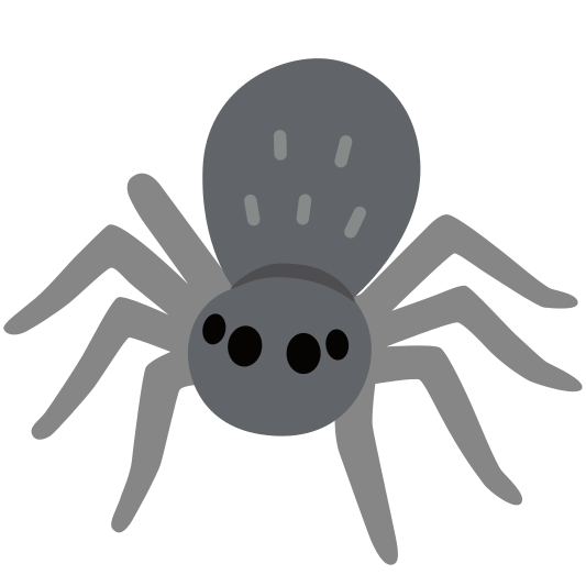 The spider emoji.
