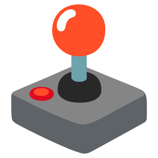 The joystick emoji.