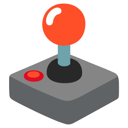 The joystick emoji.