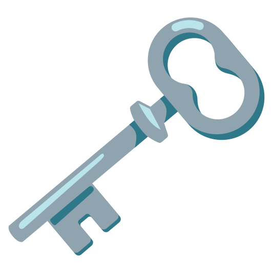 The old key emoji.