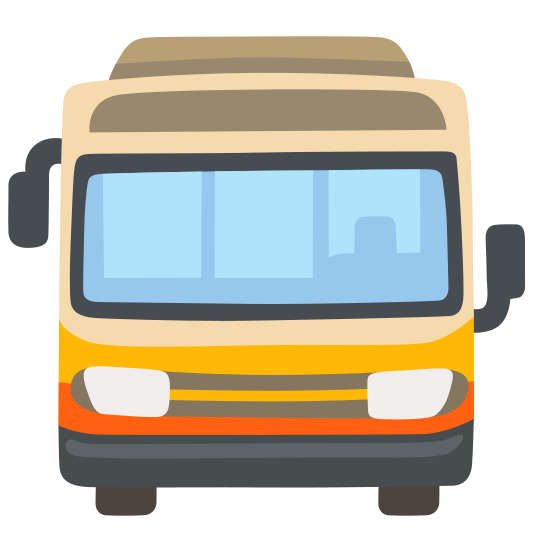 The oncoming bus emoji.