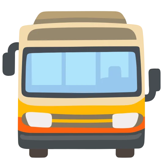 The oncoming bus emoji.