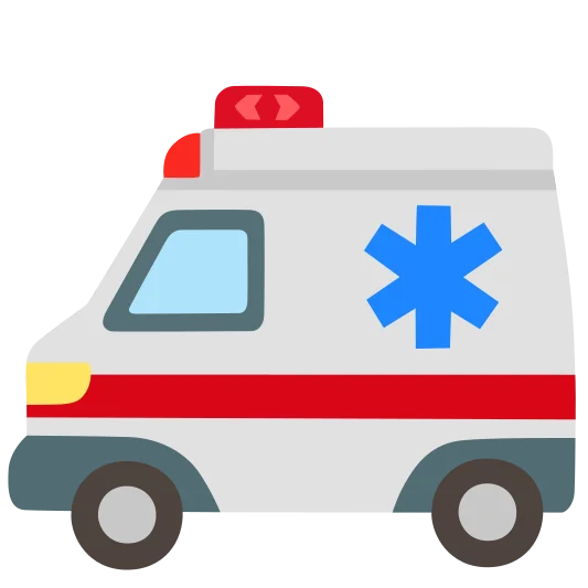The ambulance emoji.