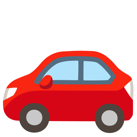 The automobile emoji.