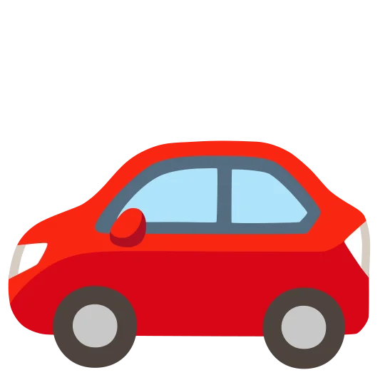 The automobile emoji.