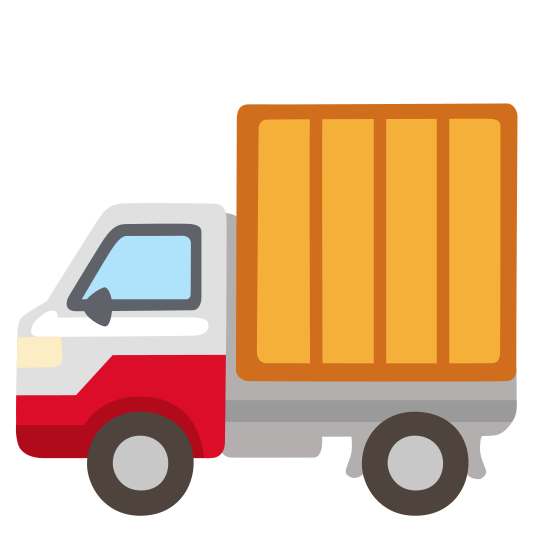 The delivery truck emoji.