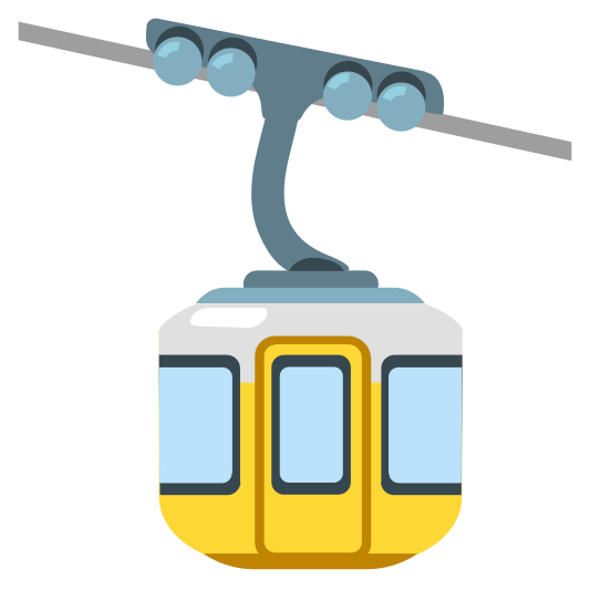 The aerial tramway emoji.