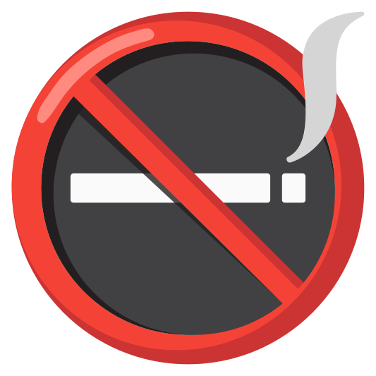 The no smoking emoji.