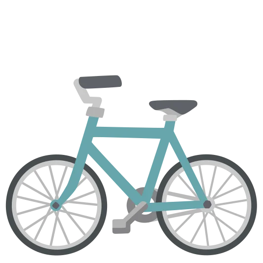 The bicycle emoji.