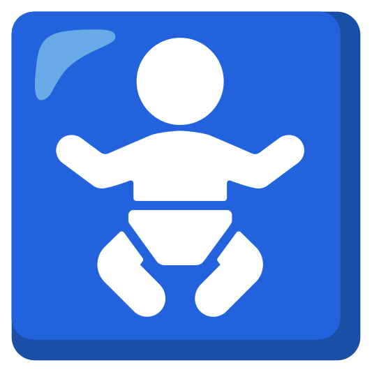 The baby symbol emoji.