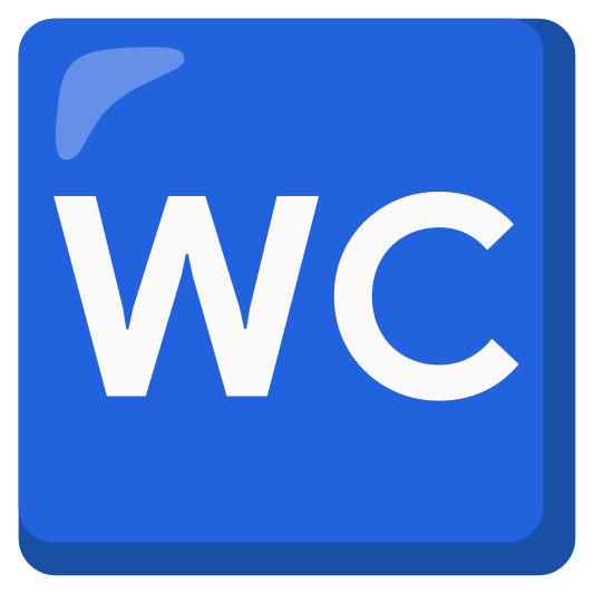 The water closet emoji.
