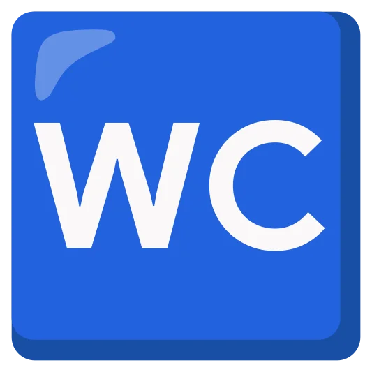 The water closet emoji.