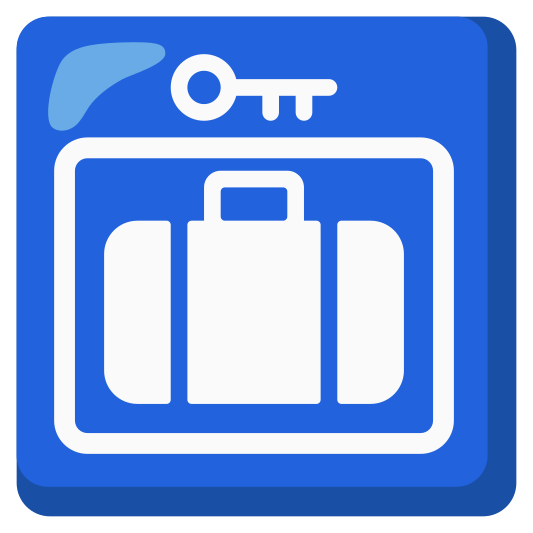 The left luggage emoji.