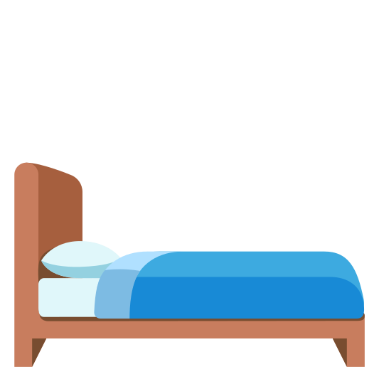 The bed emoji.
