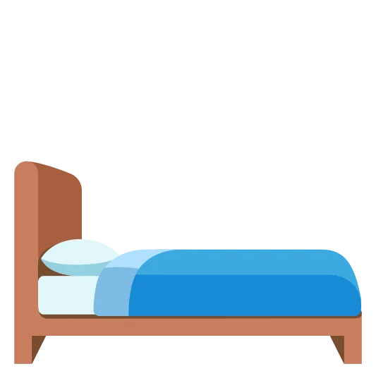 The bed emoji.