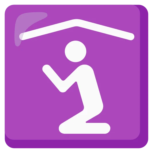 The place of worship emoji.