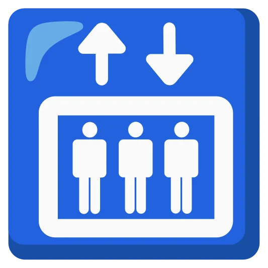 The elevator emoji.