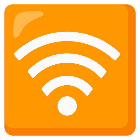 The wireless emoji.
