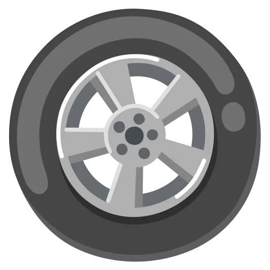 The wheel emoji.