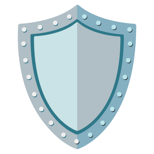 The shield emoji.