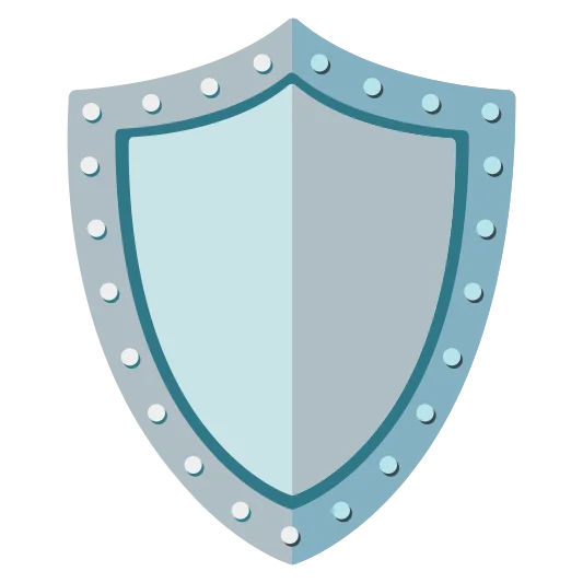 The shield emoji.