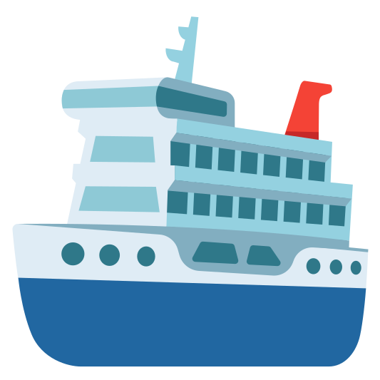 The passenger ship emoji.