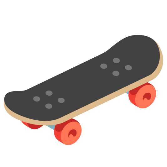 The skateboard emoji.