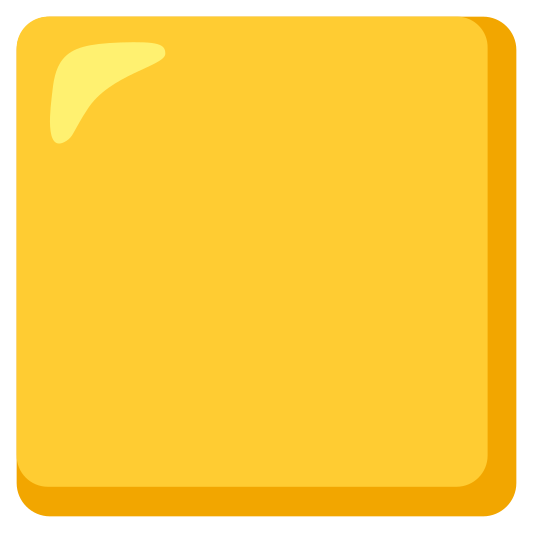 The yellow square emoji.
