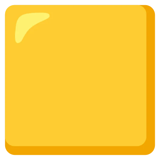 The yellow square emoji.