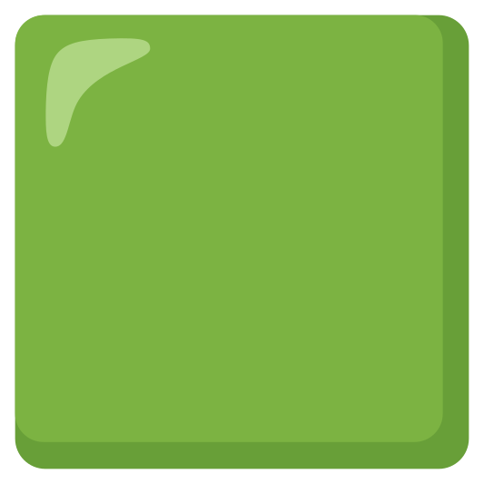 The green square emoji.