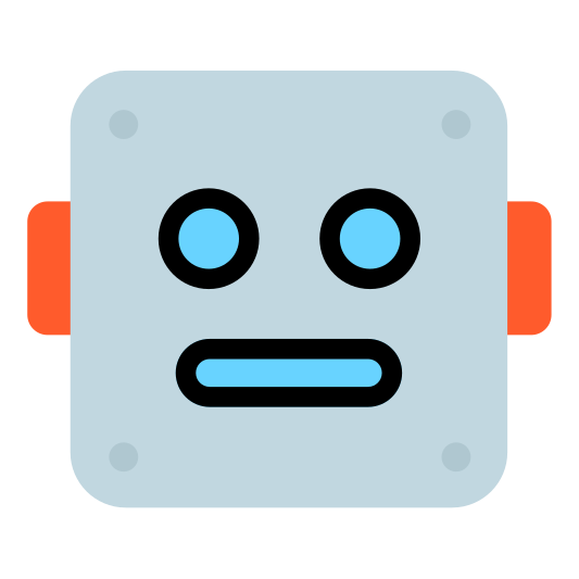 The robot emoji.