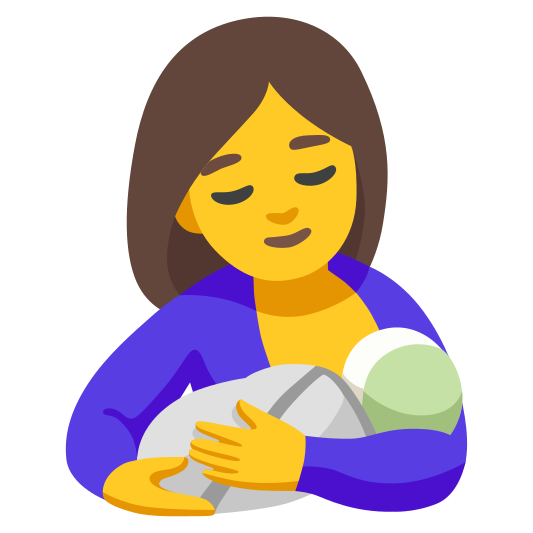The breast-feeding emoji.