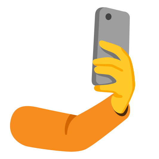 The selfie emoji.