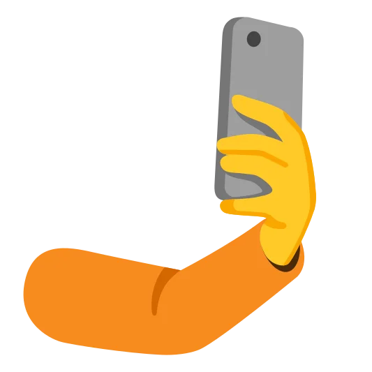 The selfie emoji.