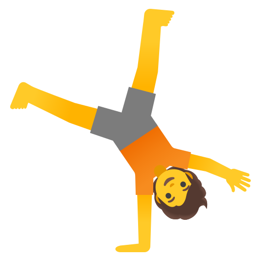 The person cartwheeling emoji.