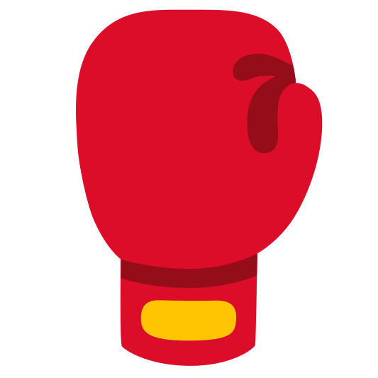 The boxing glove emoji.