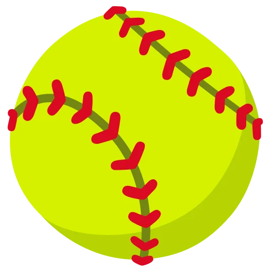 The softball emoji.