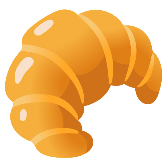 The croissant emoji.