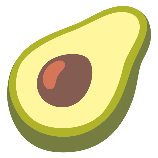 The avocado emoji.