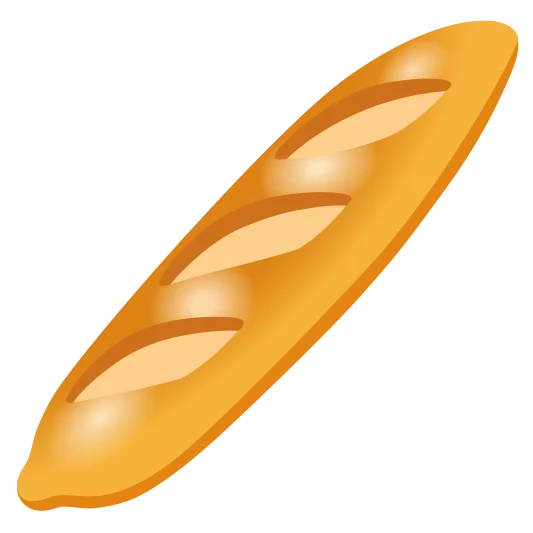 The baguette bread emoji.