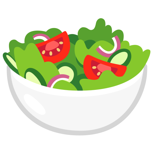 The green salad emoji.