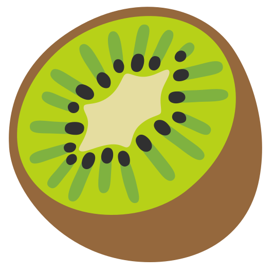 The kiwi fruit emoji.