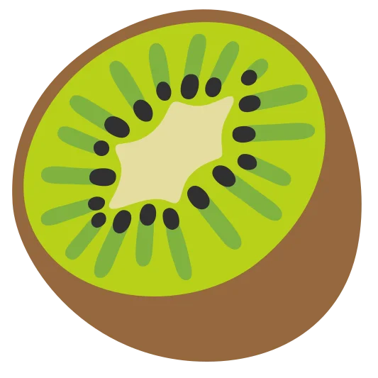 The kiwi fruit emoji.