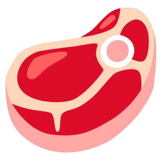 The cut of meat emoji.