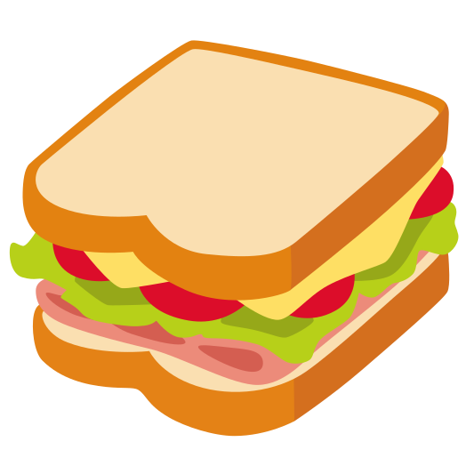 The sandwich emoji.