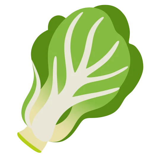 The leafy green emoji.