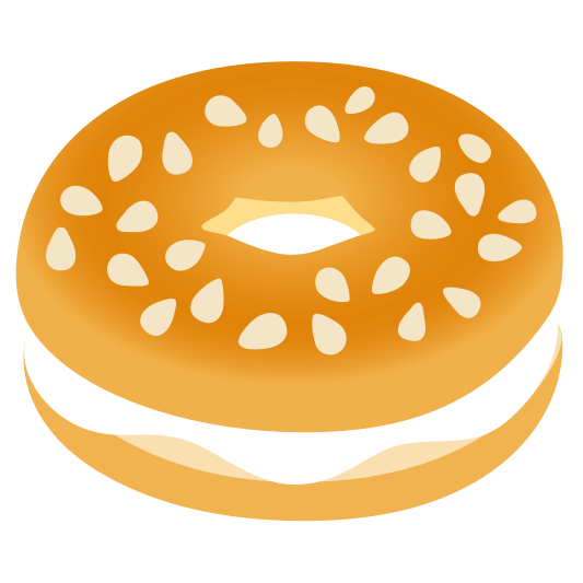 The bagel emoji.